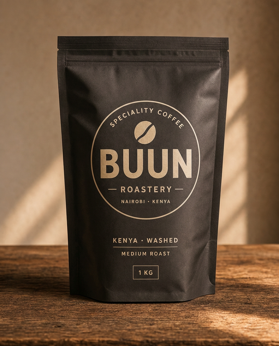 Ngong House Blend coffee pouch