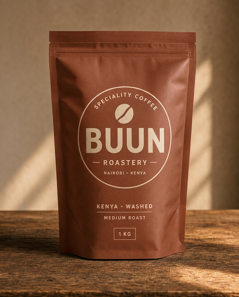Muranga Natural coffee pouch